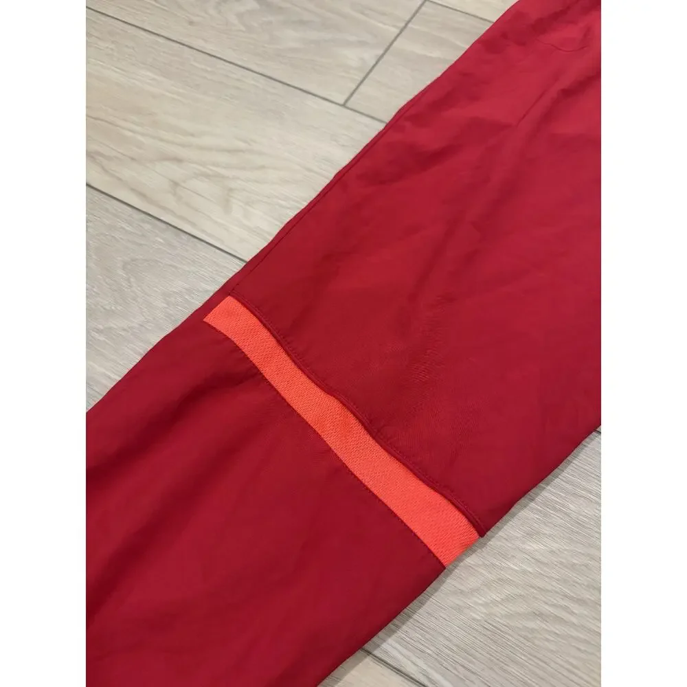 Nike Dri-Fit Woven Soccer Pants Mens Size Large Red Mesh Inner Vents CW6128 687